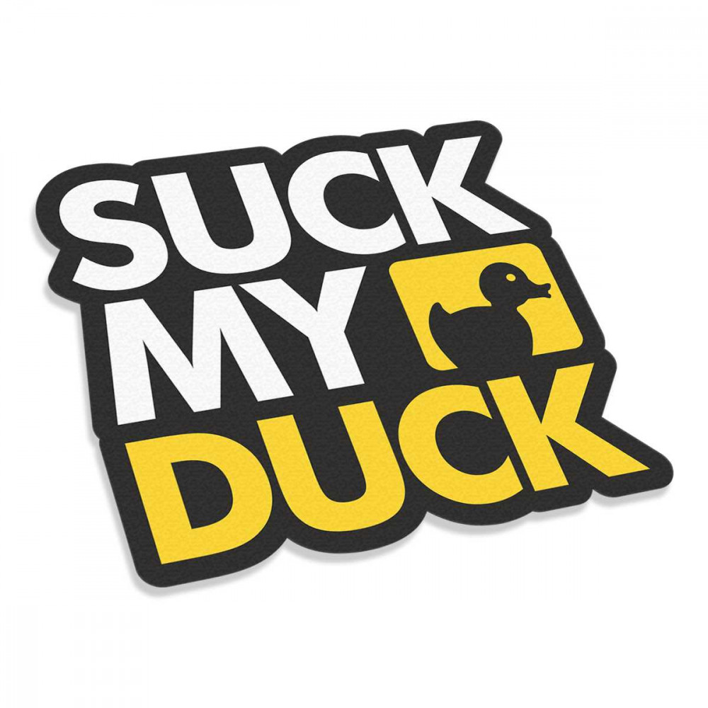 Turbo Duck Sticker Set