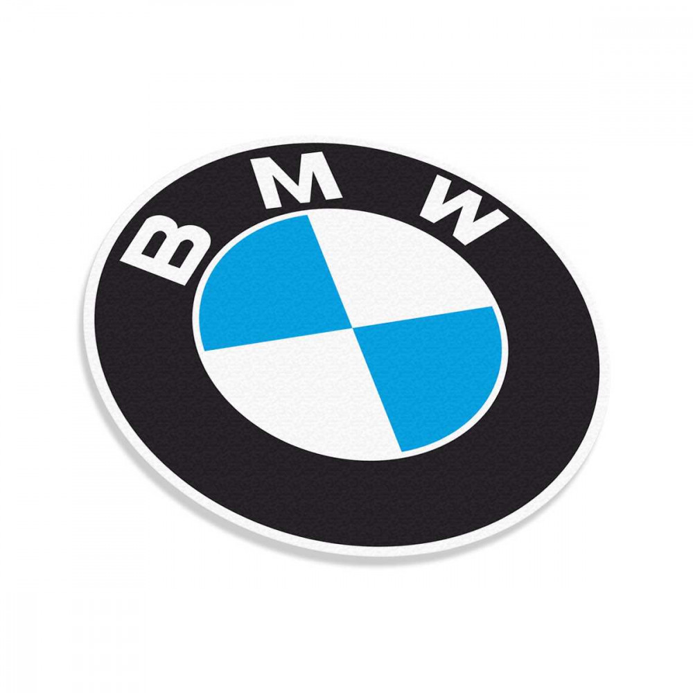 BMW M Sport Roundel Emblem Metal Sign – Nero Cavallo