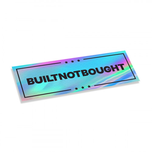 Built Not Bought #7 holo